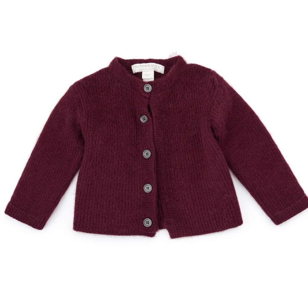 BURBERRY BABY CARDIGAN 100% CASHMERE RETAILS FOR $500+
